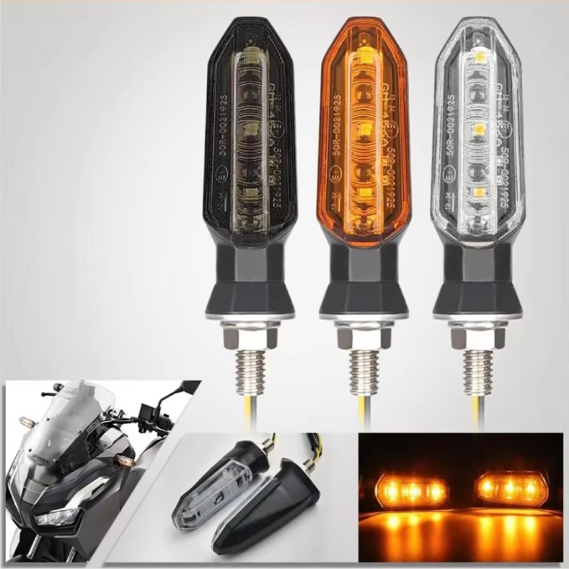 Sos Light Strobe - 2/4/6pcs Mini Motorcycle LED Turn Signal