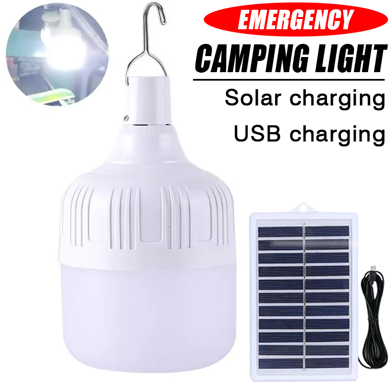 Solar Emergency Charger - 1PC Outdoor USB Rechargeable LED Lamp