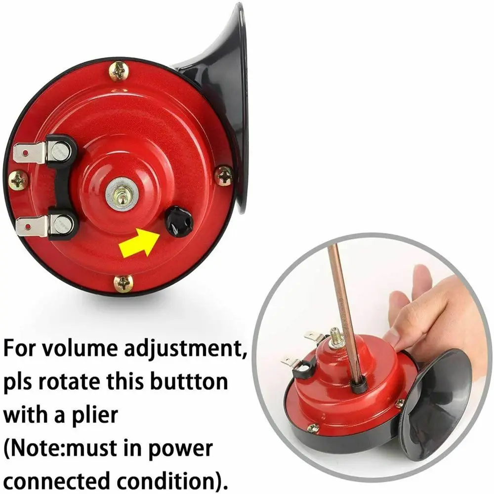 12V Loud Car Horn: 1/2Pcs 300  - огляд і ціна Emergency Whistle Loud