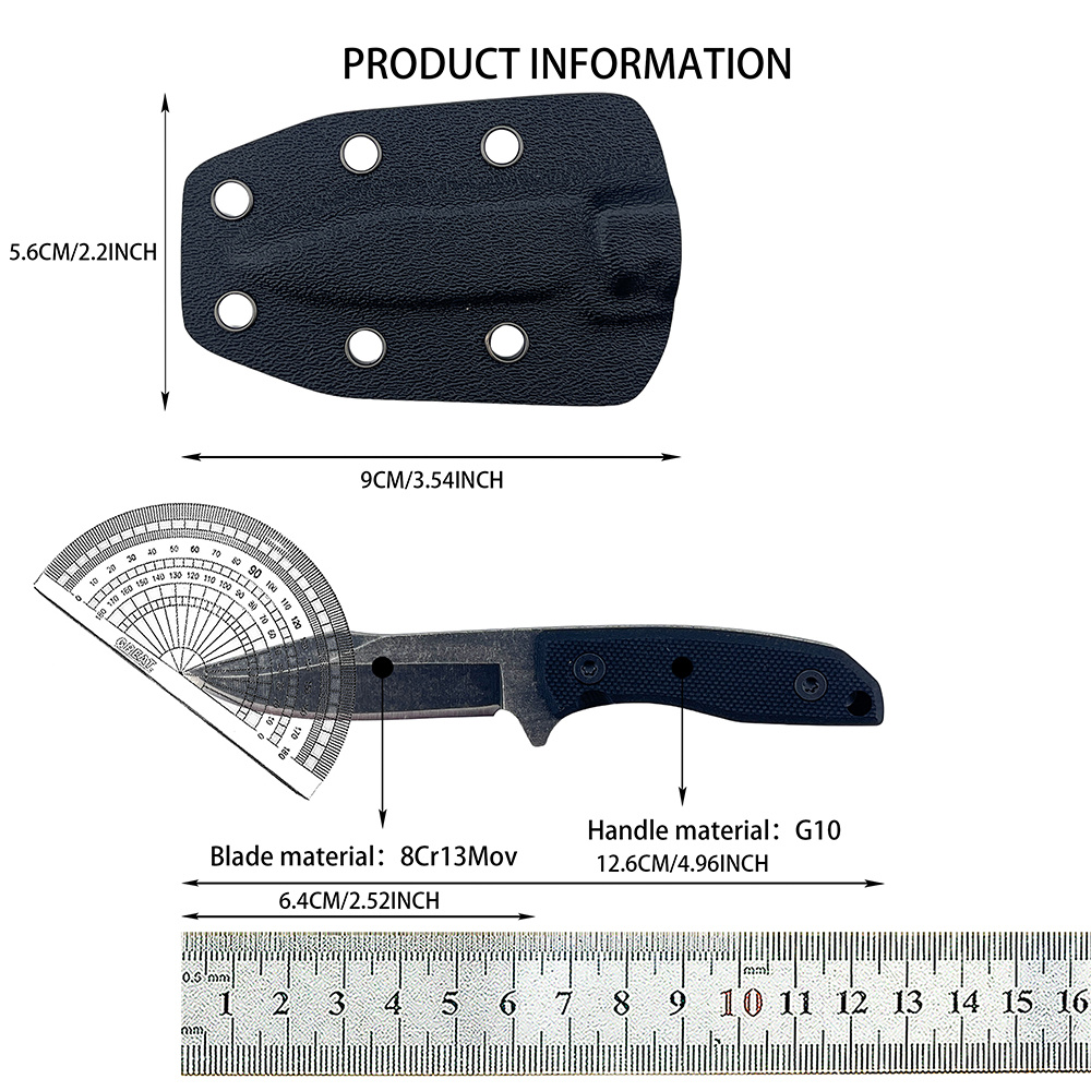 Jungle Exploration EDC Multito - огляд і ціна Bushcraft Knife Fixed