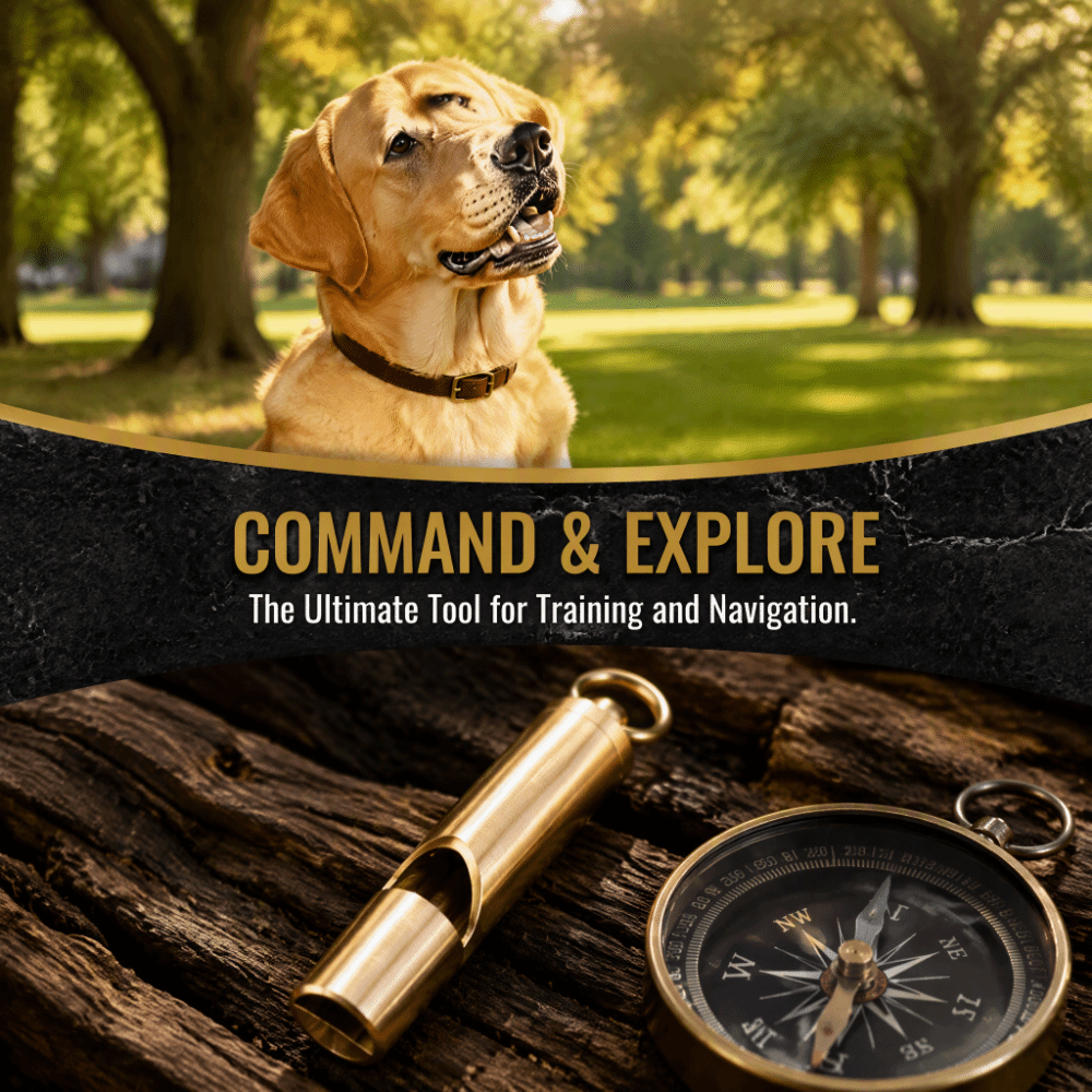 3pcs Aluminium Alloy Dog Train - огляд і ціна Emergency Whistle Loud