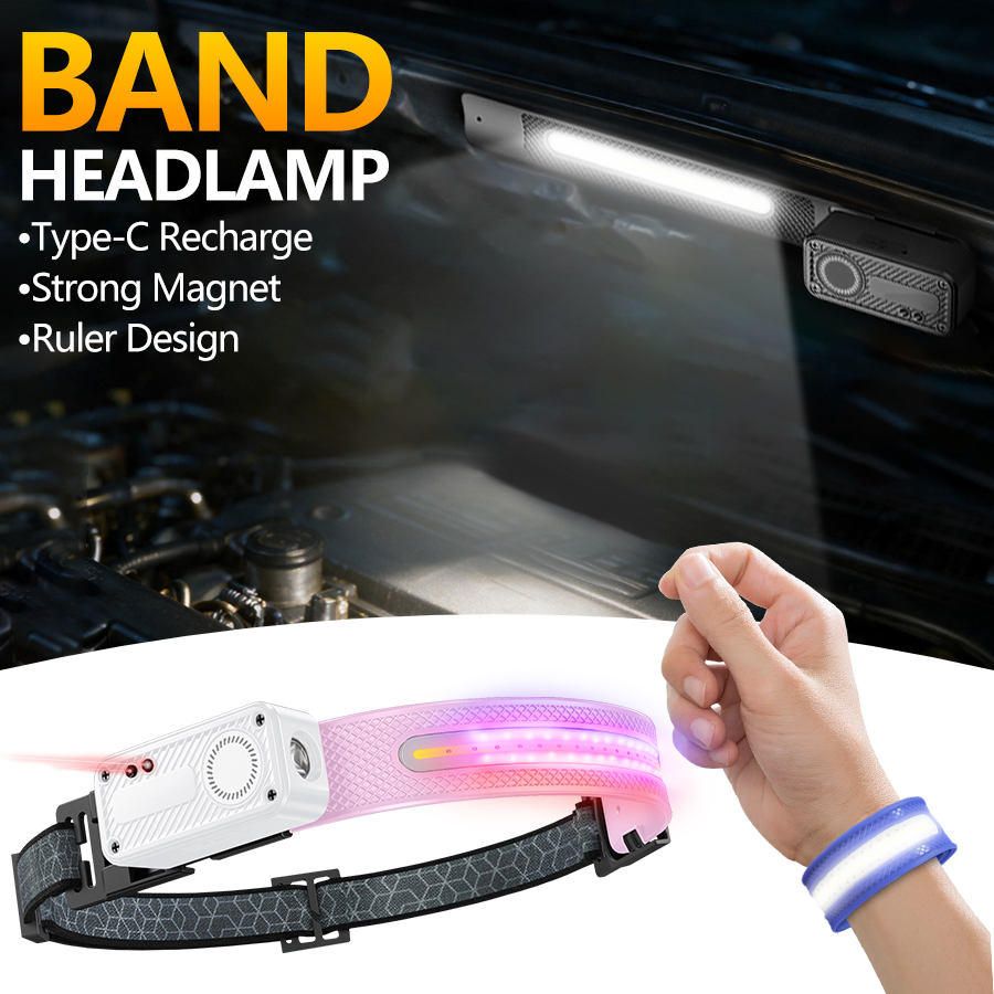 Rechargeable COB LED Headlamp  - огляд і ціна Fishing Kit Compact