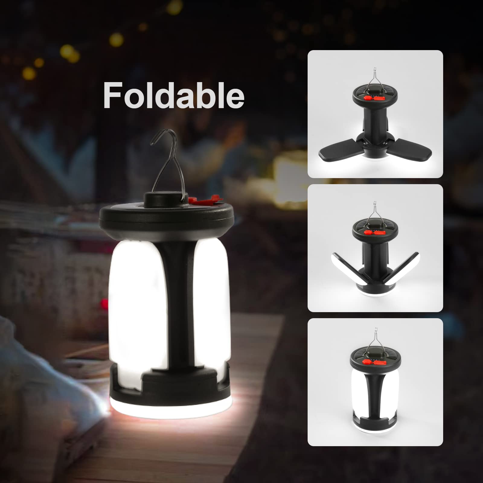 High Power Solar LED Camping L - огляд і ціна Solar Emergency Charger