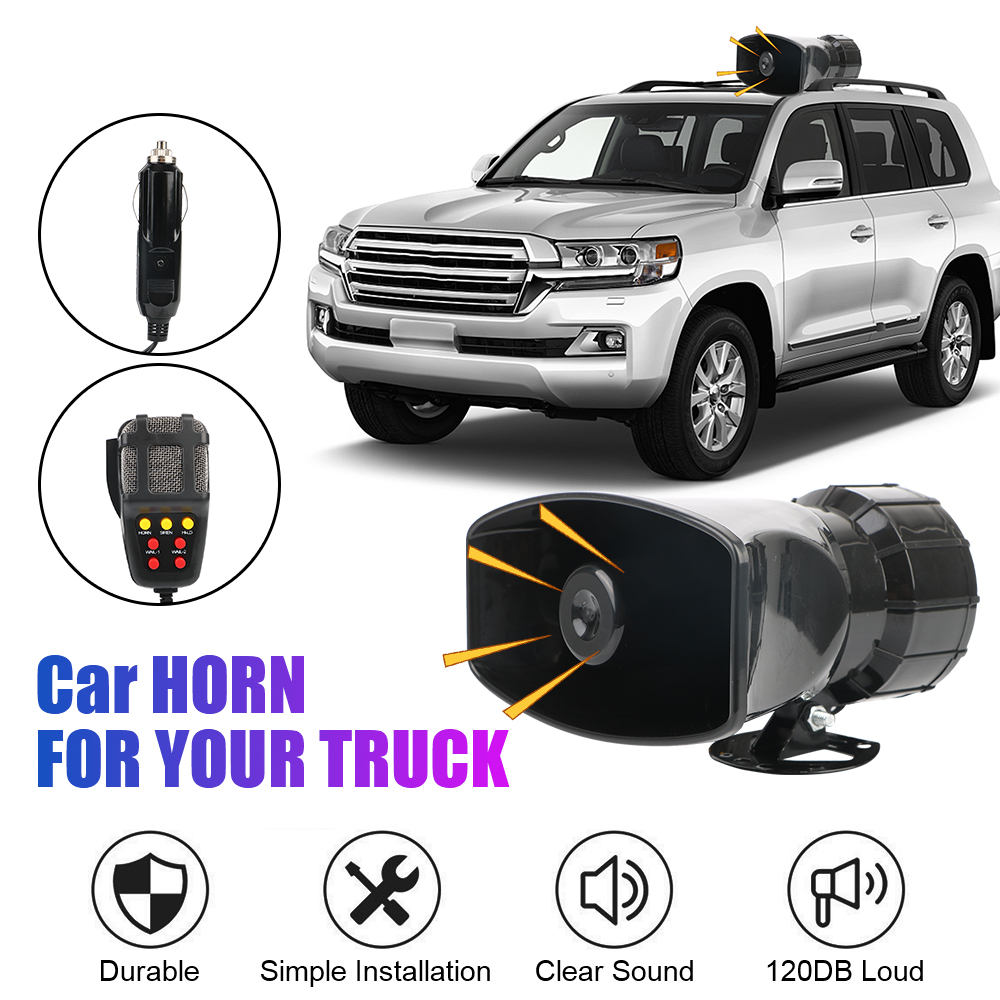 Car Warning Alarm Megaphone Po - огляд і ціна Emergency Whistle Loud
